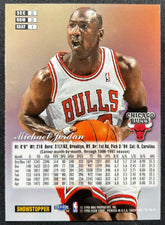 1927 1998-99 Fleer Showcase Michael Jordan #7 Holographic Showstopper